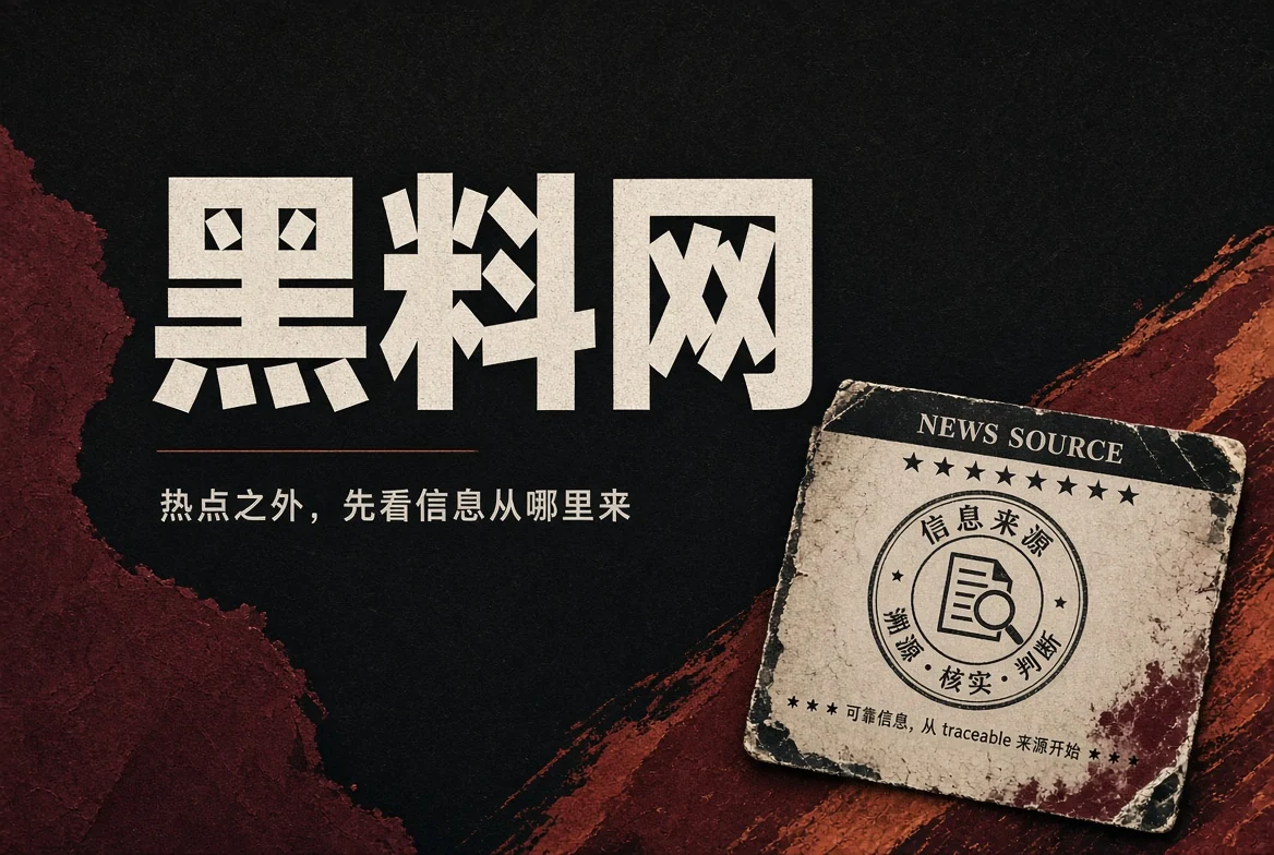 黑料网公开资讯封面