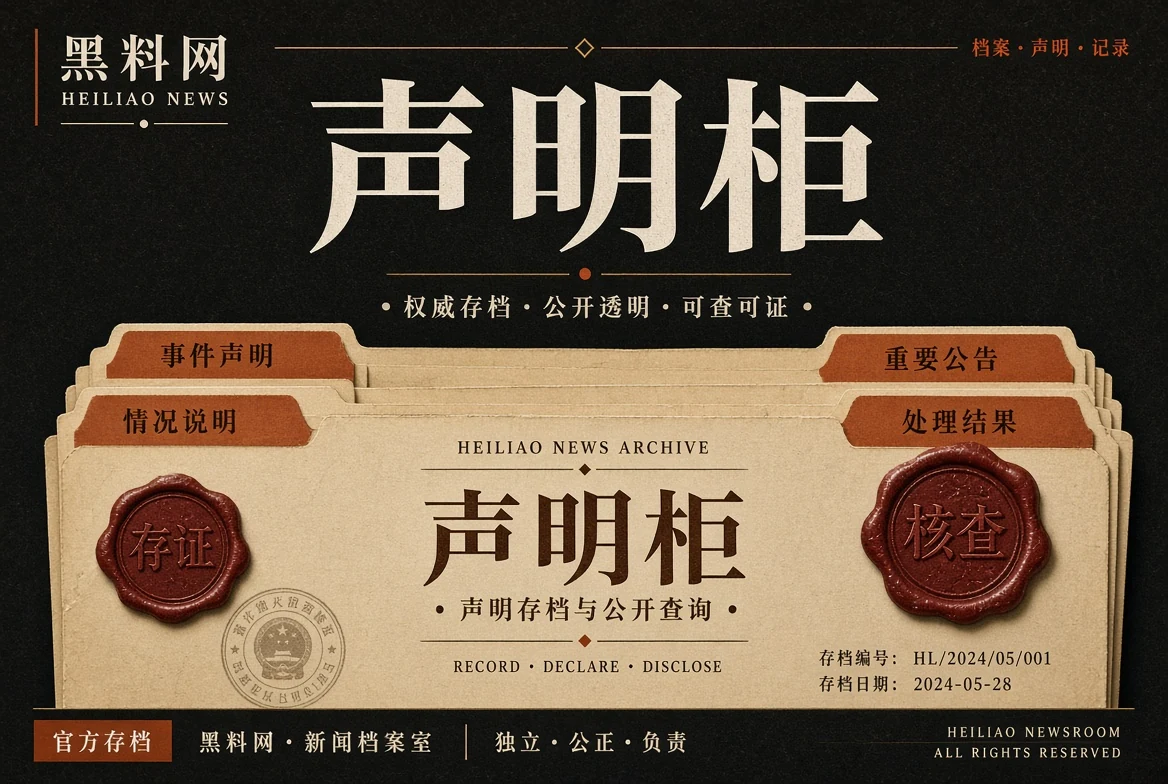 声明柜公开回应摘要